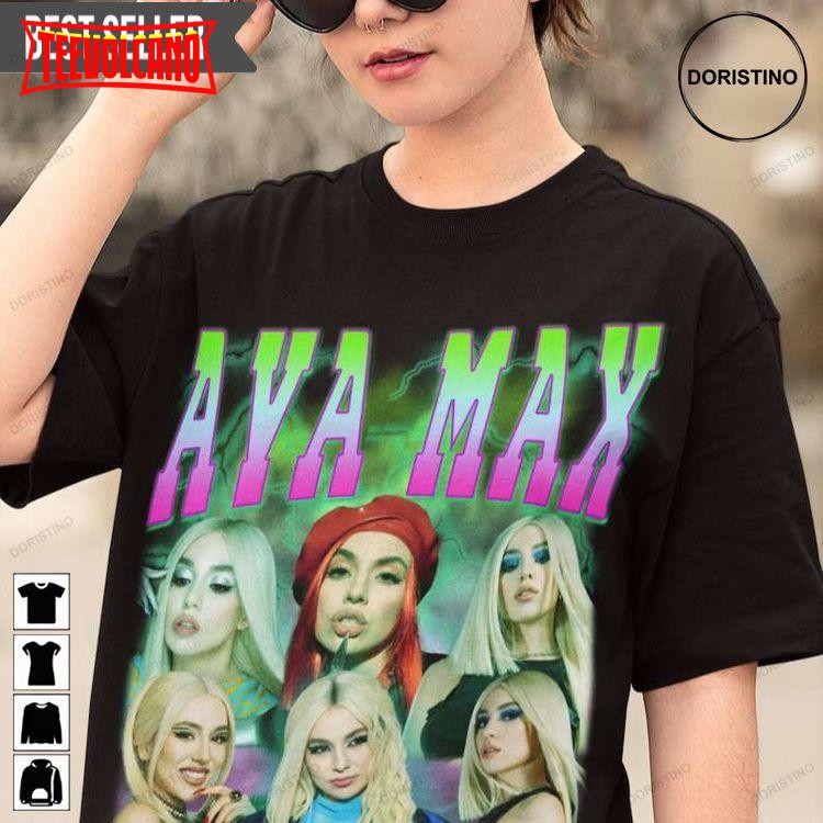 Ava Max Music Retro Singer Unisex T Shirt