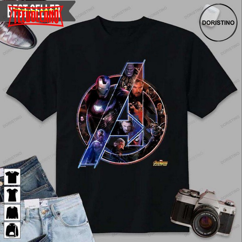 Avengers Infinity War Team Marvel Unisex T-shirt