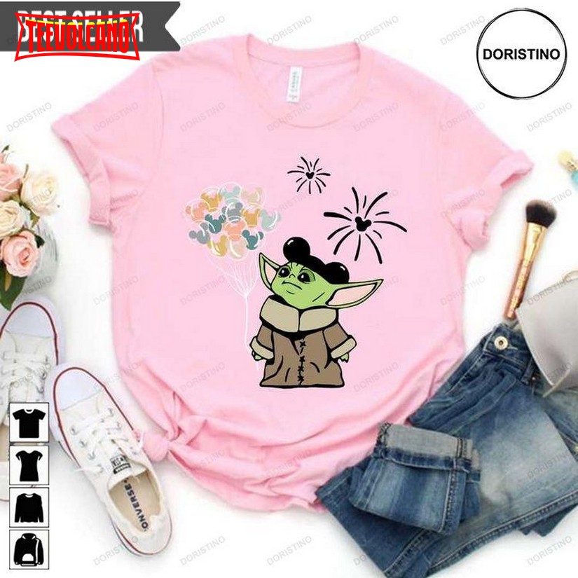 Baby Yoda Balloon Unisex Doristino Limited T Shirt Hoodie