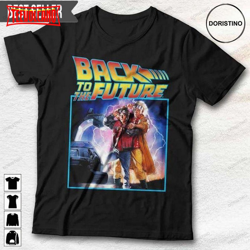 Back To The Future Movie T Shirt Hoodie