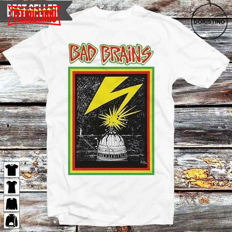 Bad Brains American Hardcore Punk Band Unisex T-shirt