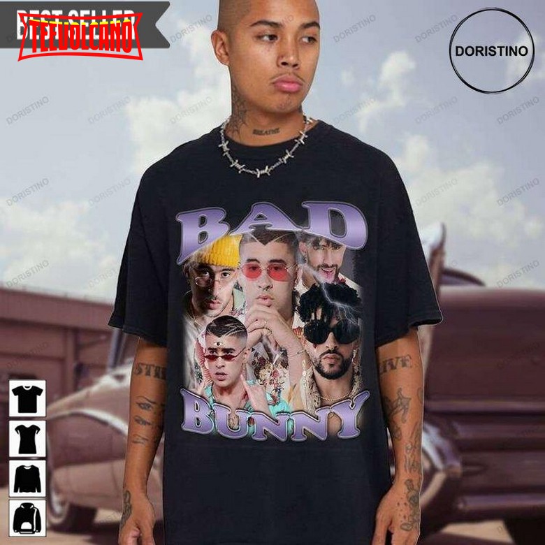 Bad Bunny Bootleg Short Sleeve Doristino Trending Unisex T-shirt