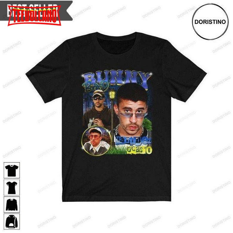 Bad Bunny Rap Rapper Music Doristino Limited Unisex T-shirt