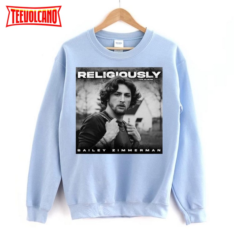 Bailey Zimmerman – Religiously The Album Album 2023 Unisex T Shirt