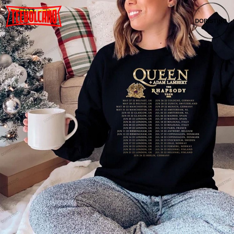 Berlin Germany Queen + Adam Lambert The Rhapsody Tour 2022 Unisex T Shirt