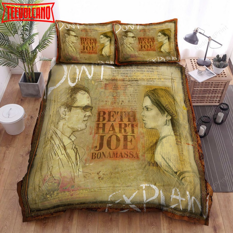 Beth Hart Album Don’t Explain Bed Sheets Duvet Cover Bedding Sets