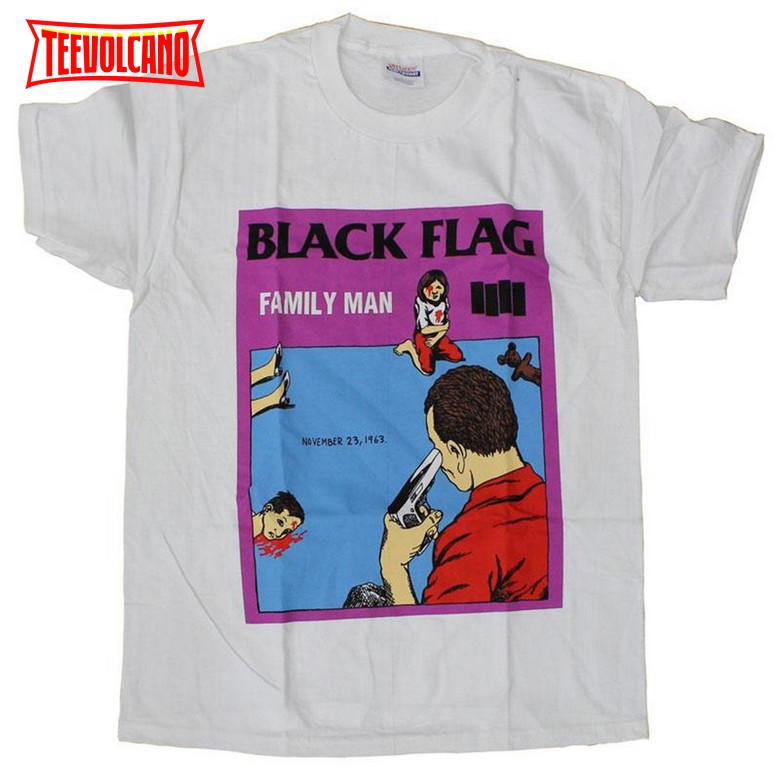 Black Flag Family Man Unisex Shirt