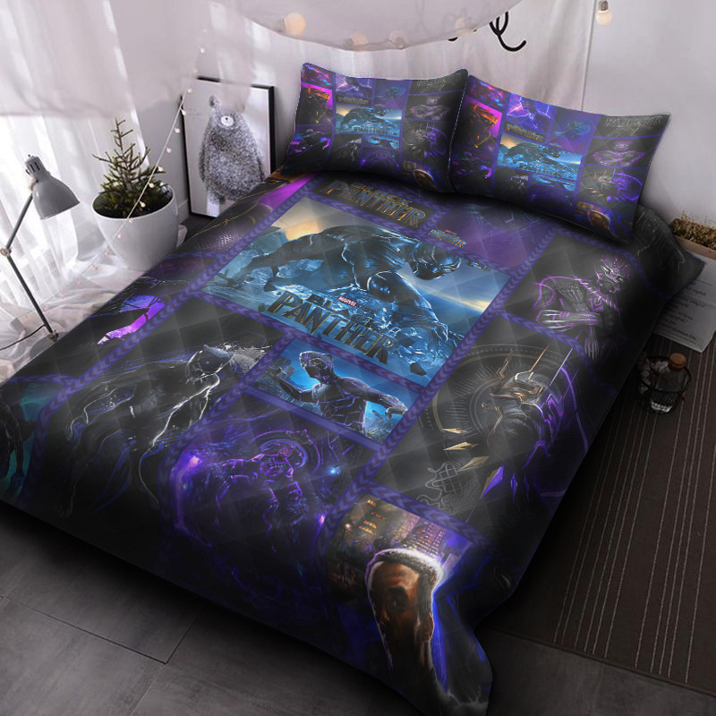 Black Panther Mavel Bedding Set