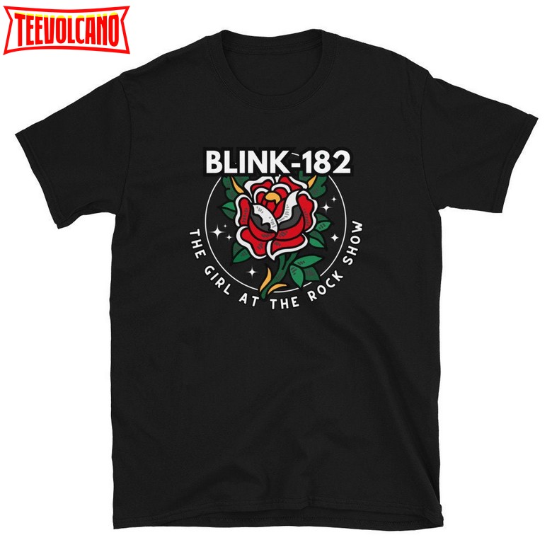 Blink 182 Shirt, Girl at the Rock Show, Short-Sleeve Unisex T-Shirt, Concert Shirt