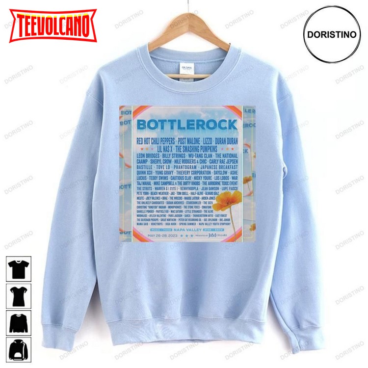 Bottlerock Napa Valley 2023 Tour Limited Unisex T Shirt