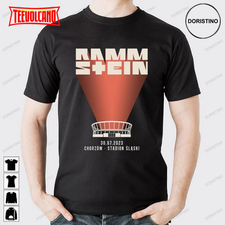 Chorzow Stadion Slaski July 2023 Rammstein Tour Unisex T Shirt