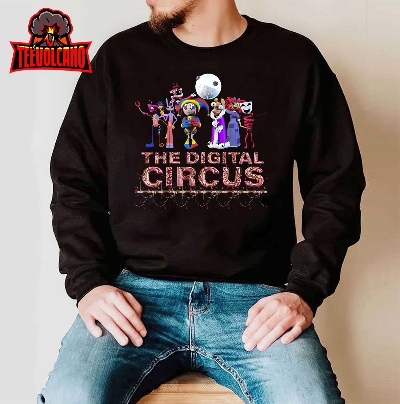 Digital Circus Pomni Funny Ragatha Jax DigitalCircus T-Shirt Hoodie