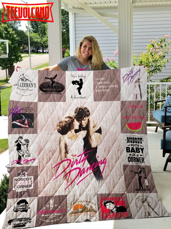 Dirty Dancing Tshirt 3D Quilt Blanket