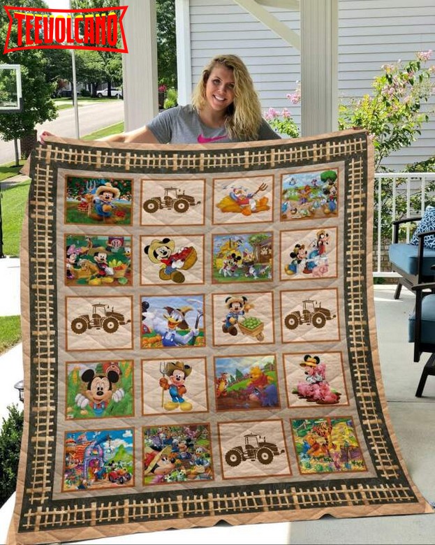 Disney Farmer Customize Quilt Blanket