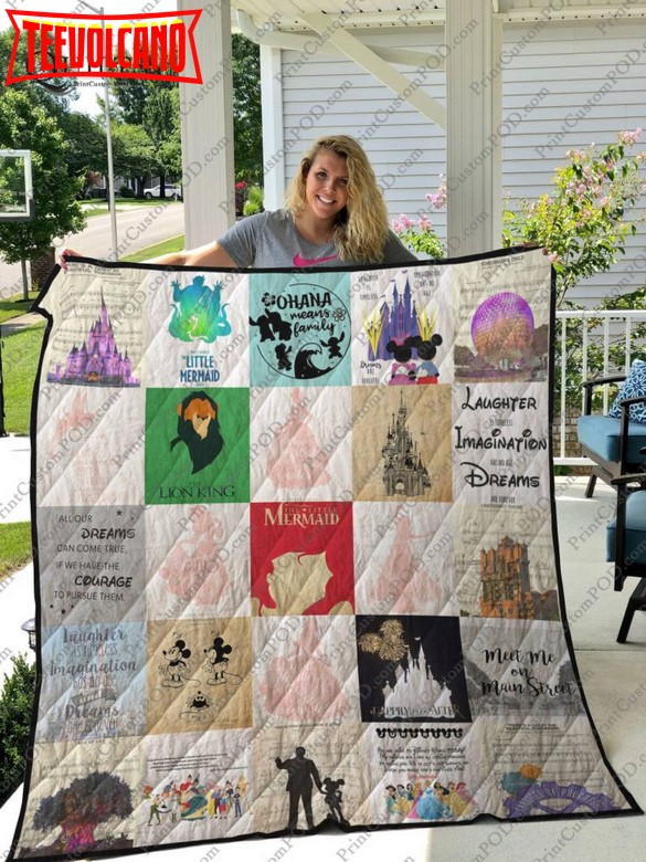 Disney For Fans 3D Quilt Blanket