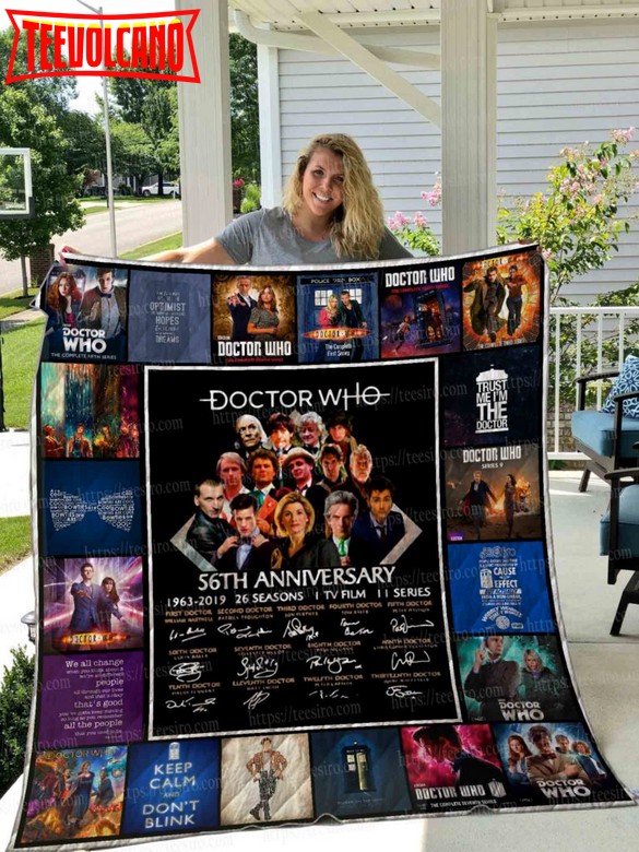 Doctor Who 3D Quilt Blanket