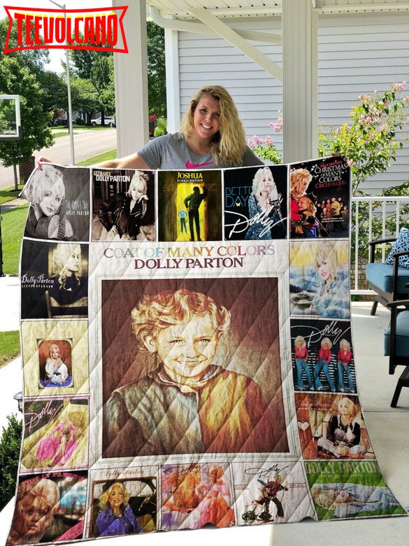 Dolly Parton 3D Quilt Blanket