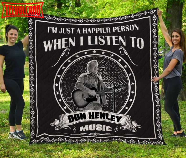 Don Henley Music 3D Customized Quilt Blanket