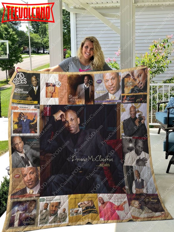 Donnie Mcclurkin Albums 3D Customized Quilt Blanket