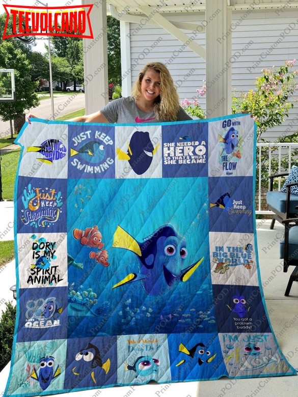 Dory For Fans 3D Quilt Blanket