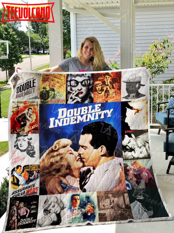 Double Indemnity 3D Customized Quilt Blanket