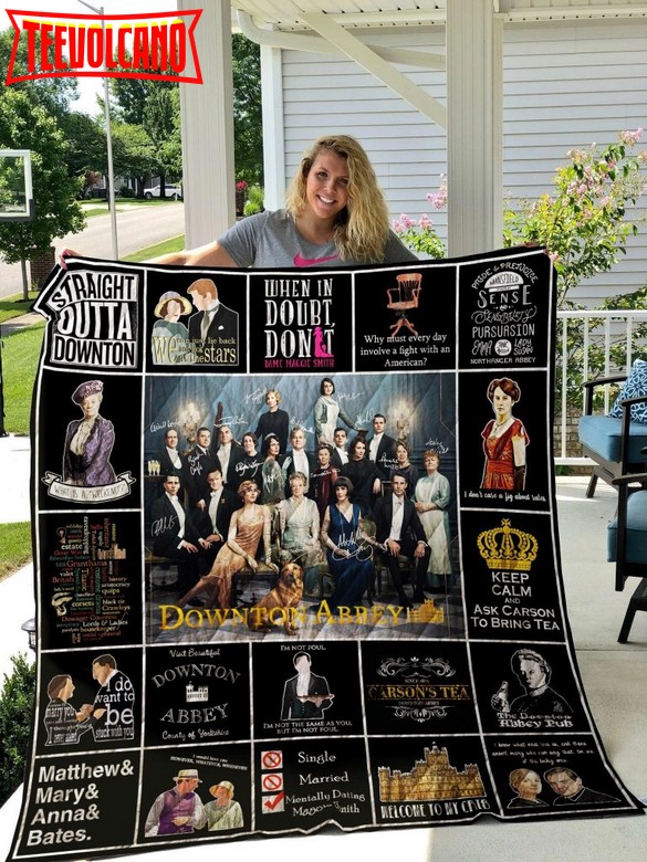 Downton Abbey 3D Quilt Blanket