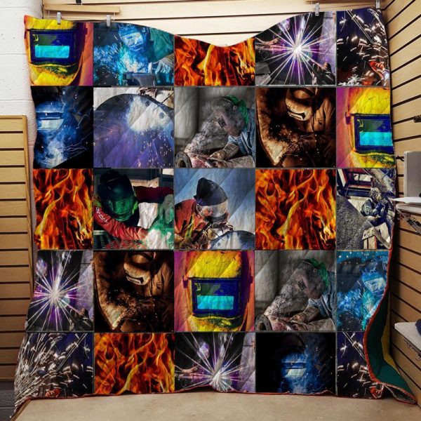 Dream All Welder Man 3D Customized Quilt Blanket