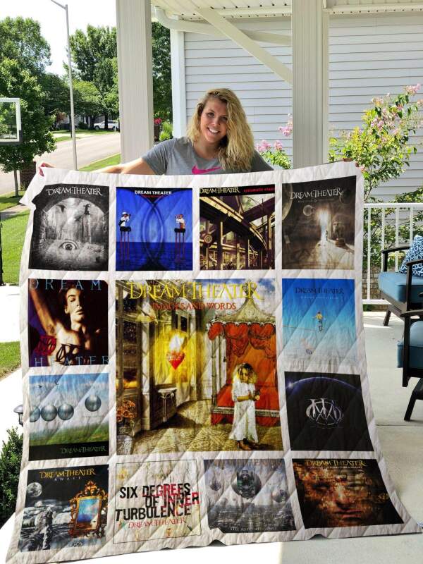 Dream Theater Albums Quilt Blanket