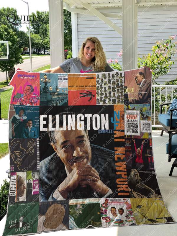 Duke Ellington Albums 3D Customized Quilt Blanket