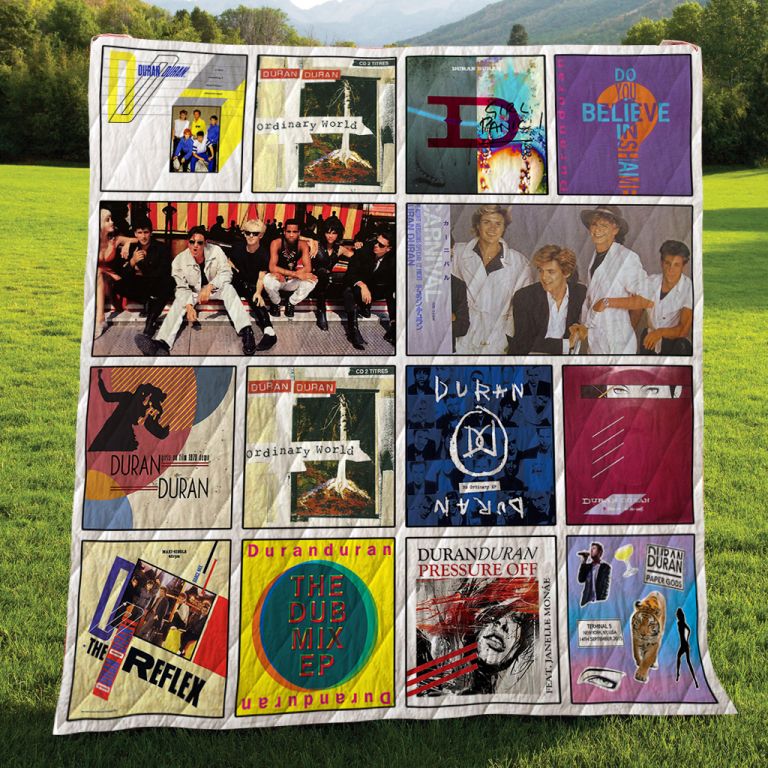 Duran Duran New 3D Quilt Blanket