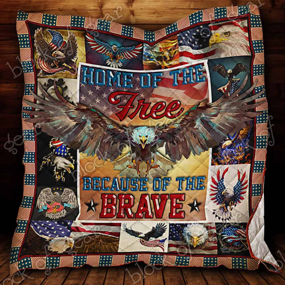 Eagle 3D Quilt Blanket