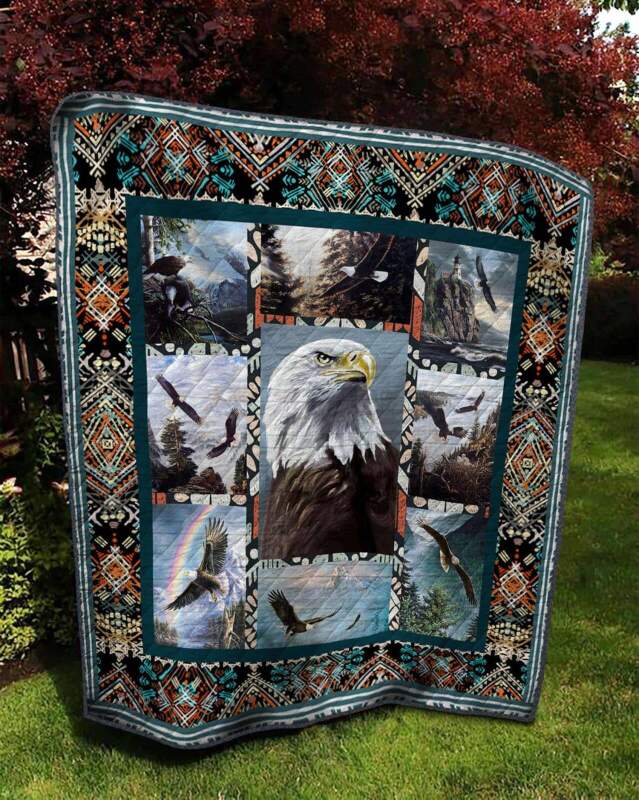 Eagle Flash Flash 3D Quilt Blanket