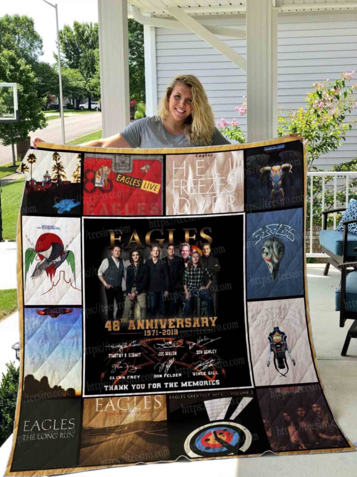 Eagles Band 3D Quilt Blanket