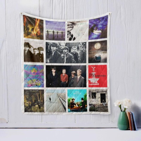 Echo And The Bunnymen 3D Customized Quilt Blanket