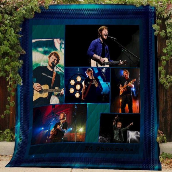 Ed Sheeran 3D Customized Quilt Blanket