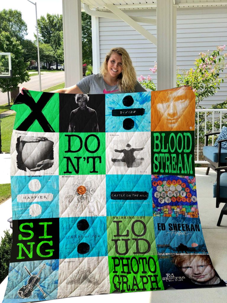 Ed Sheeran 3D Quilt Blanket