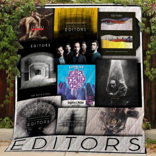 Editors 3D Customized Quilt Blanket