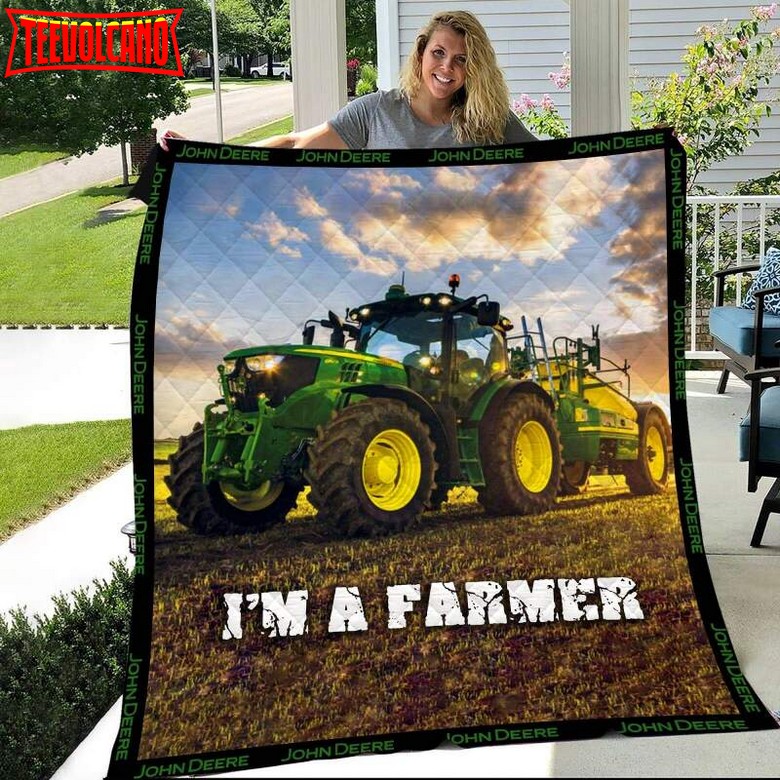 Farm Tractor Love It The Same 3D Quilt Blanket