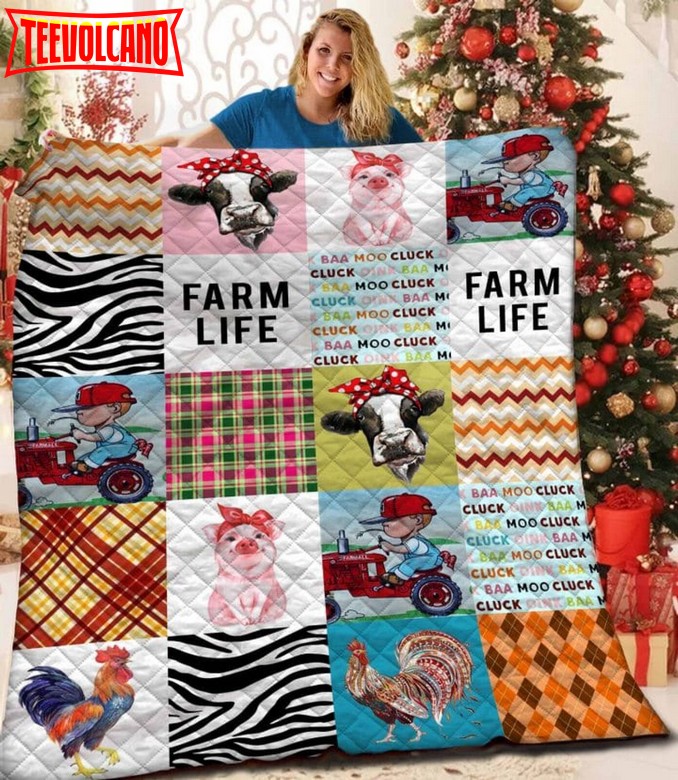 Farmi Have Farm 3D Quilt Blanket