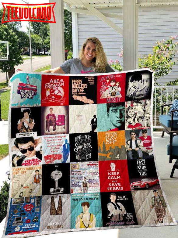 Ferris Bueller’S Day Off 3D Customized Quilt Blanket