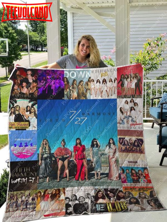 Fifth Harmony Albums 3D Customized Quilt Blanket