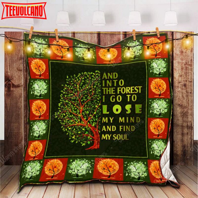 Find My Soul 3D Customized Quilt Blanket