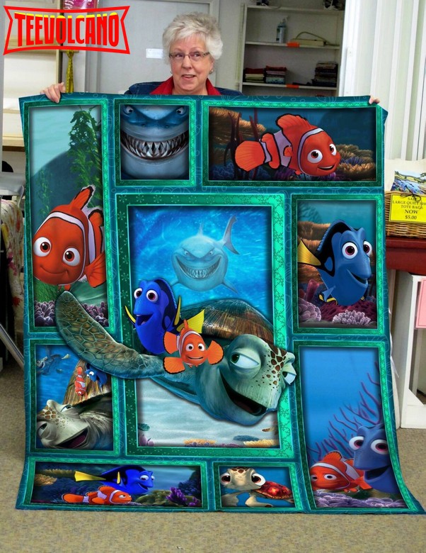 Finding Nemo Funny 3D Customized Quilt Blanket