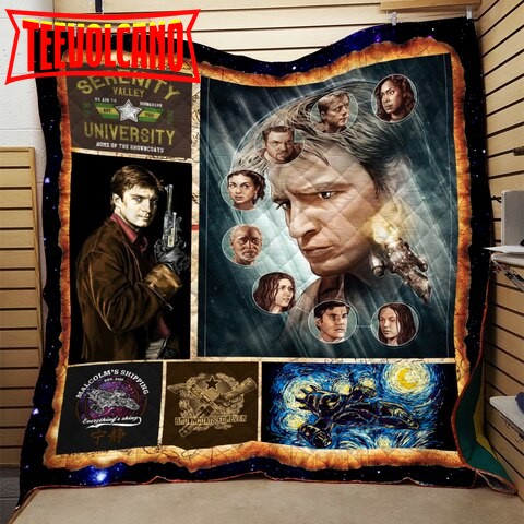 Firefly Serenity 3D Customized Quilt Blanket