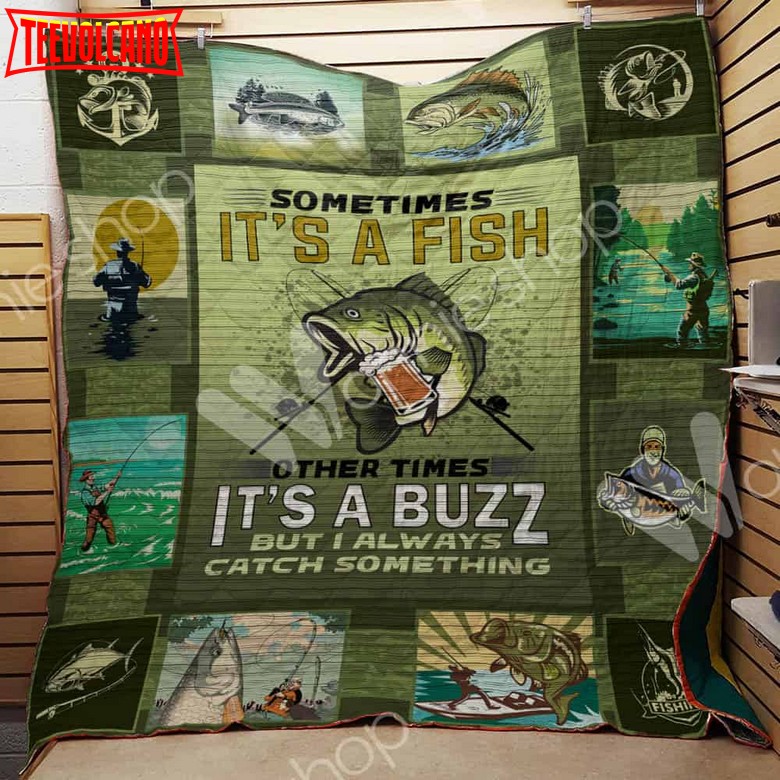 Fishing It’Sfish 3D Quilt Blanket