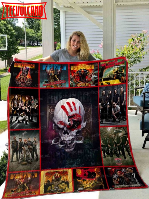 Five Finger Death Punch 3D Quilt Blanket