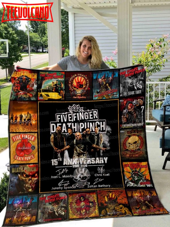 Five Finger Death Punch Annivesary 3D Quilt Blanket