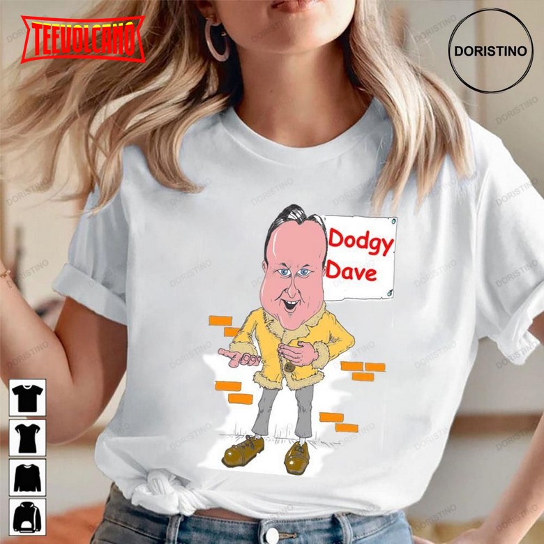 Funny Dodgy Rock Dave Vintage Retro Art Unisex T Shirt