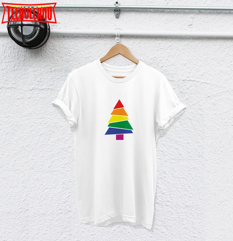 Gay Christmas Shirt, LGBT Shirt, Lesbian Merry Christmas LGBT Shirt