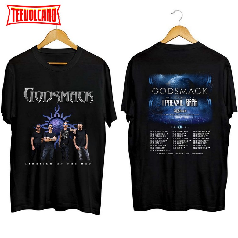 Godsmack With Staind 2023 Fall Tour Shirt, Godsmack Band Fan Sweatshirt